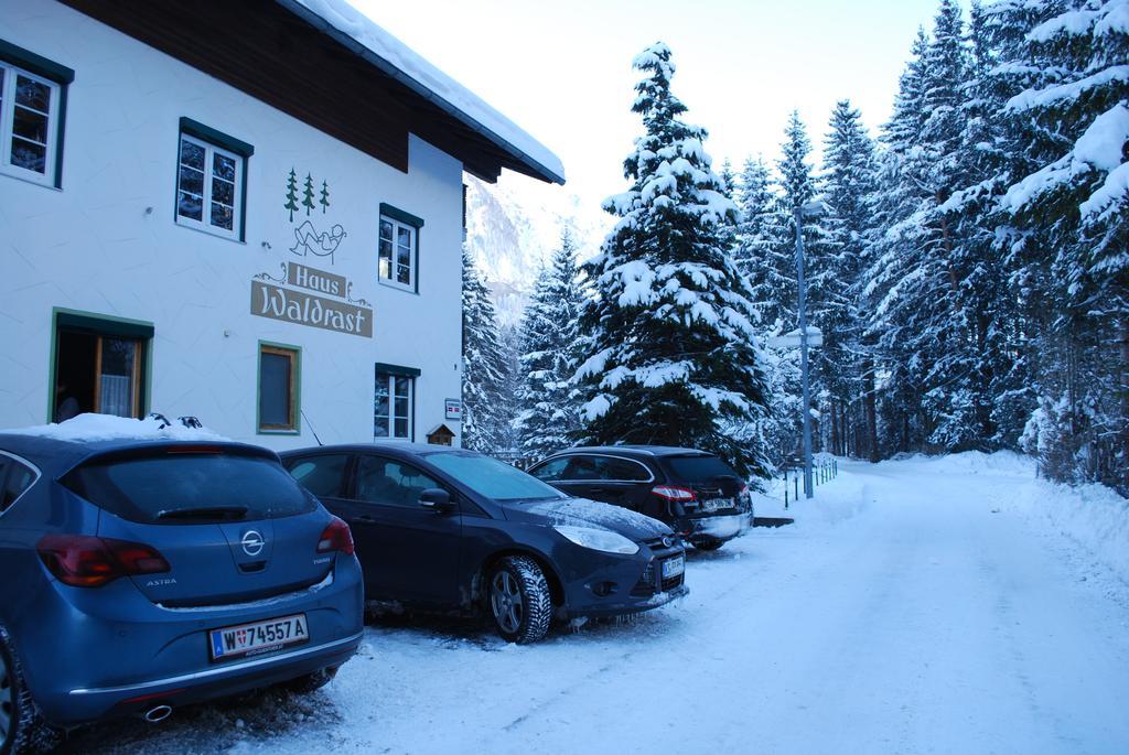 Ferienwohnung Haus Waldrast Elbigenalp Exterior foto